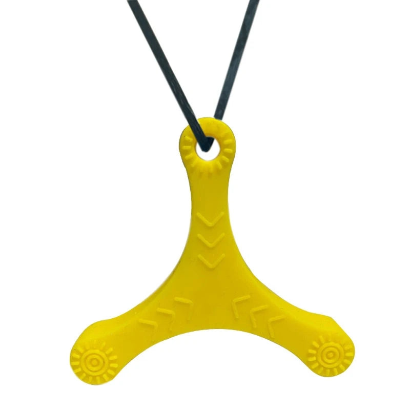 Sensory Chew Necklace – Silicone Teething & Anxiety Relief Pendant
