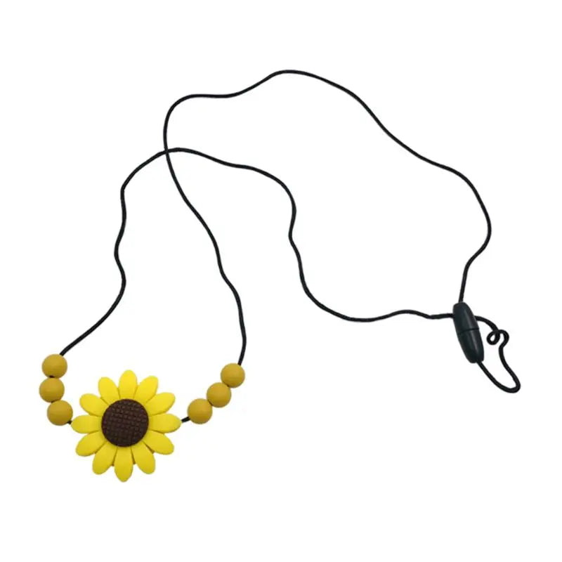 Sensory Chew Necklace – Silicone Teething & Anxiety Relief Pendant