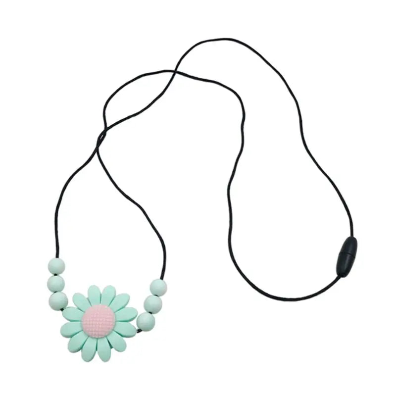 Sensory Chew Necklace – Silicone Teething & Anxiety Relief Pendant