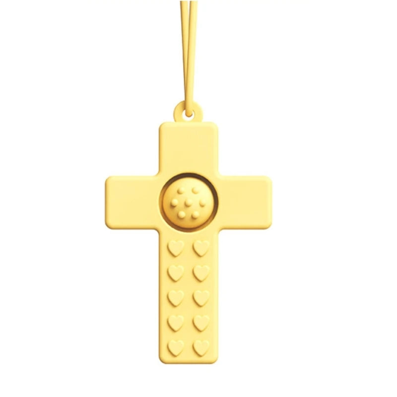 Sensory Chew Necklace – Silicone Teething & Anxiety Relief Pendant