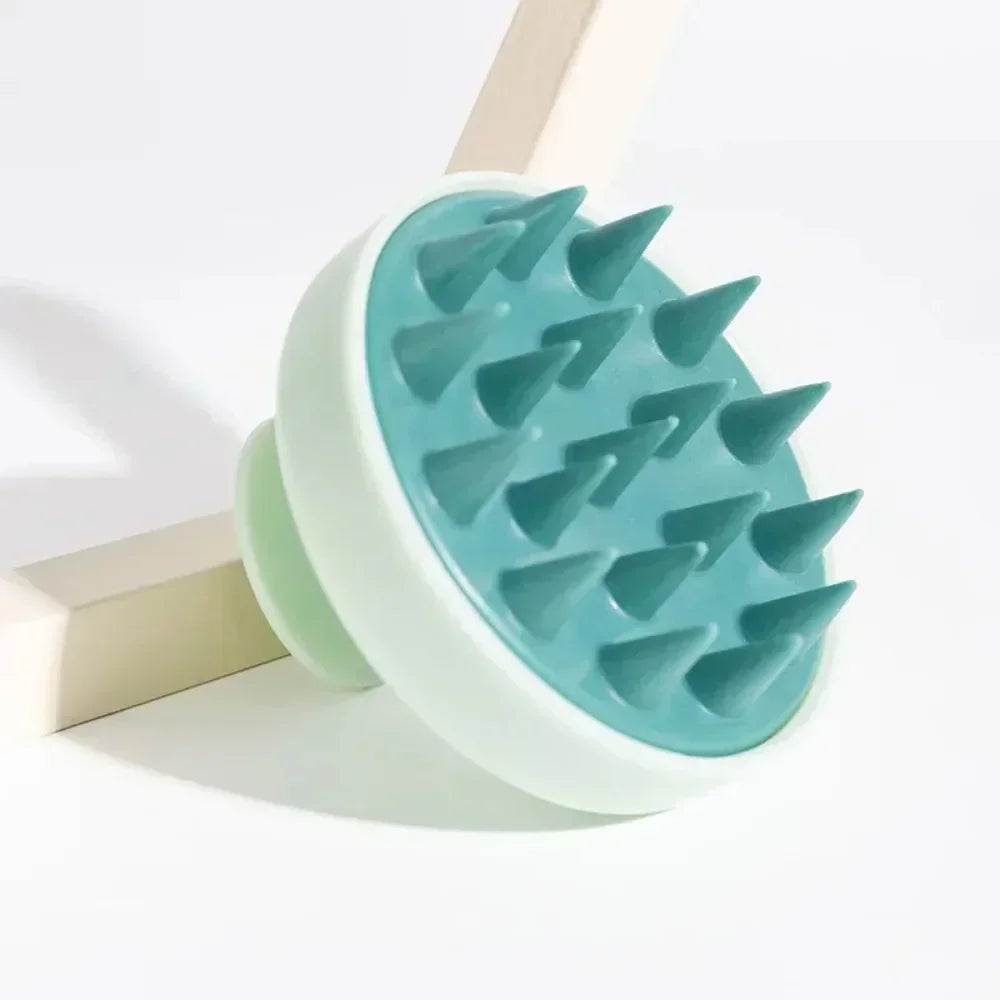 Silicone Shampoo Brush & Scalp Massager