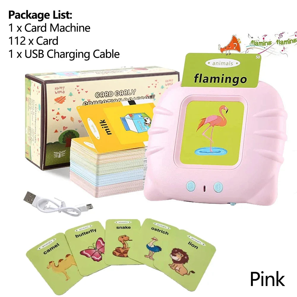 Talking Flashcards Learning Toy – Preschool Educational Gift