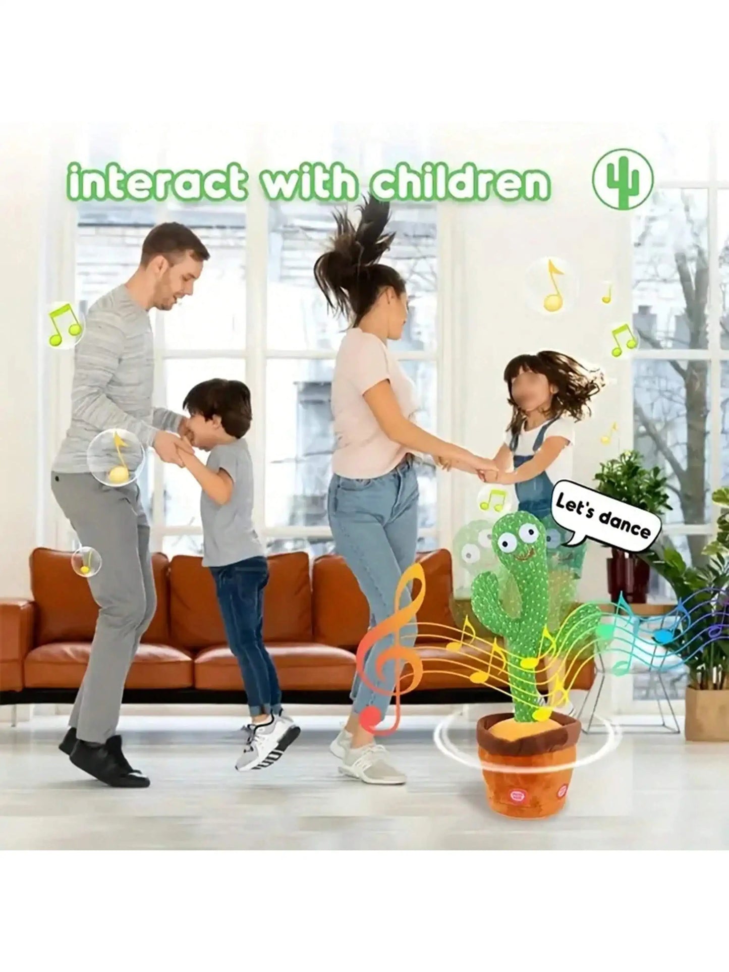 Viral Dancing & Talking Cactus Toy