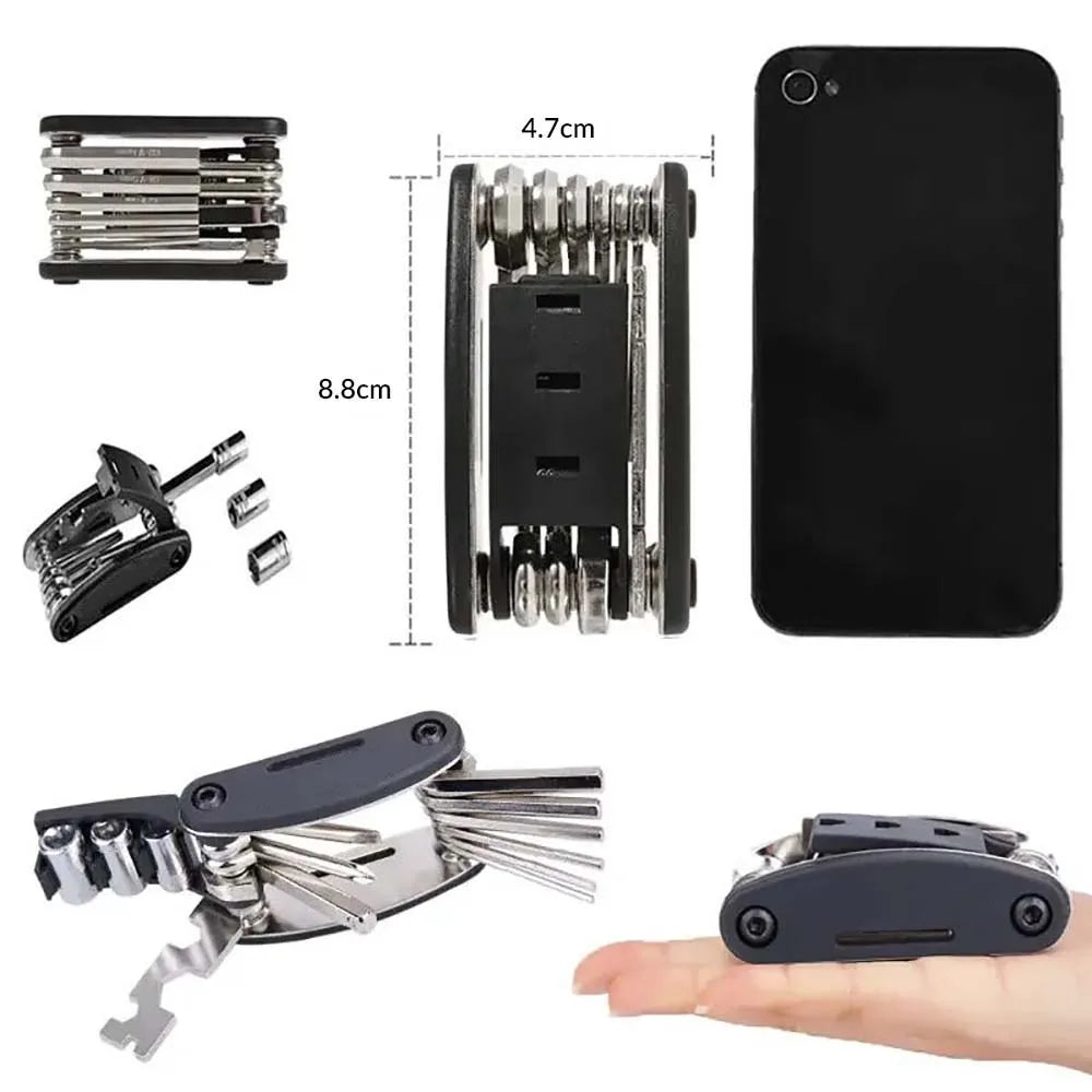 16-in-1 Bicycle Repair Tools Kit