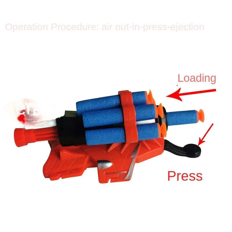 Spider Soft Bullet Target Practice Toy – Educational Shooting Game for Kids