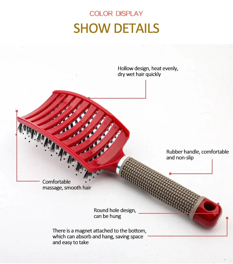 No-Pull Hairbrush