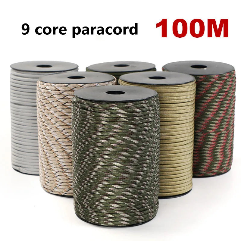 550 Paracord – 9-Core Military-Grade Survival Rope (4mm)