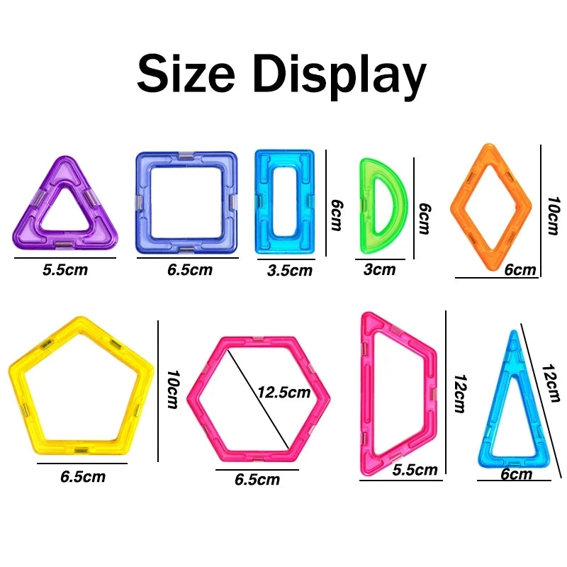 Viral Magnetic Building Blocks – Large Magnetic Toy Set for Kids