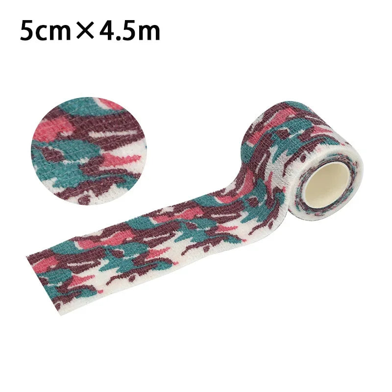 Self-Adhesive Non-Woven Elastic Bandage – Outdoor Emergency Survival Tool