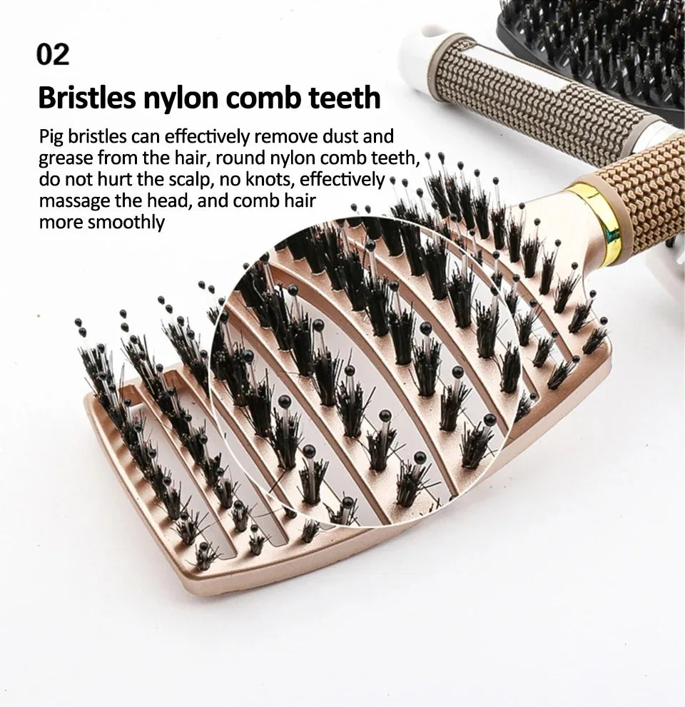No-Pull Hairbrush