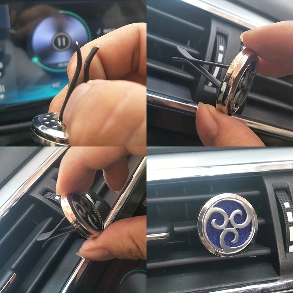 Refillable Car Air Freshener Diffuser Clip