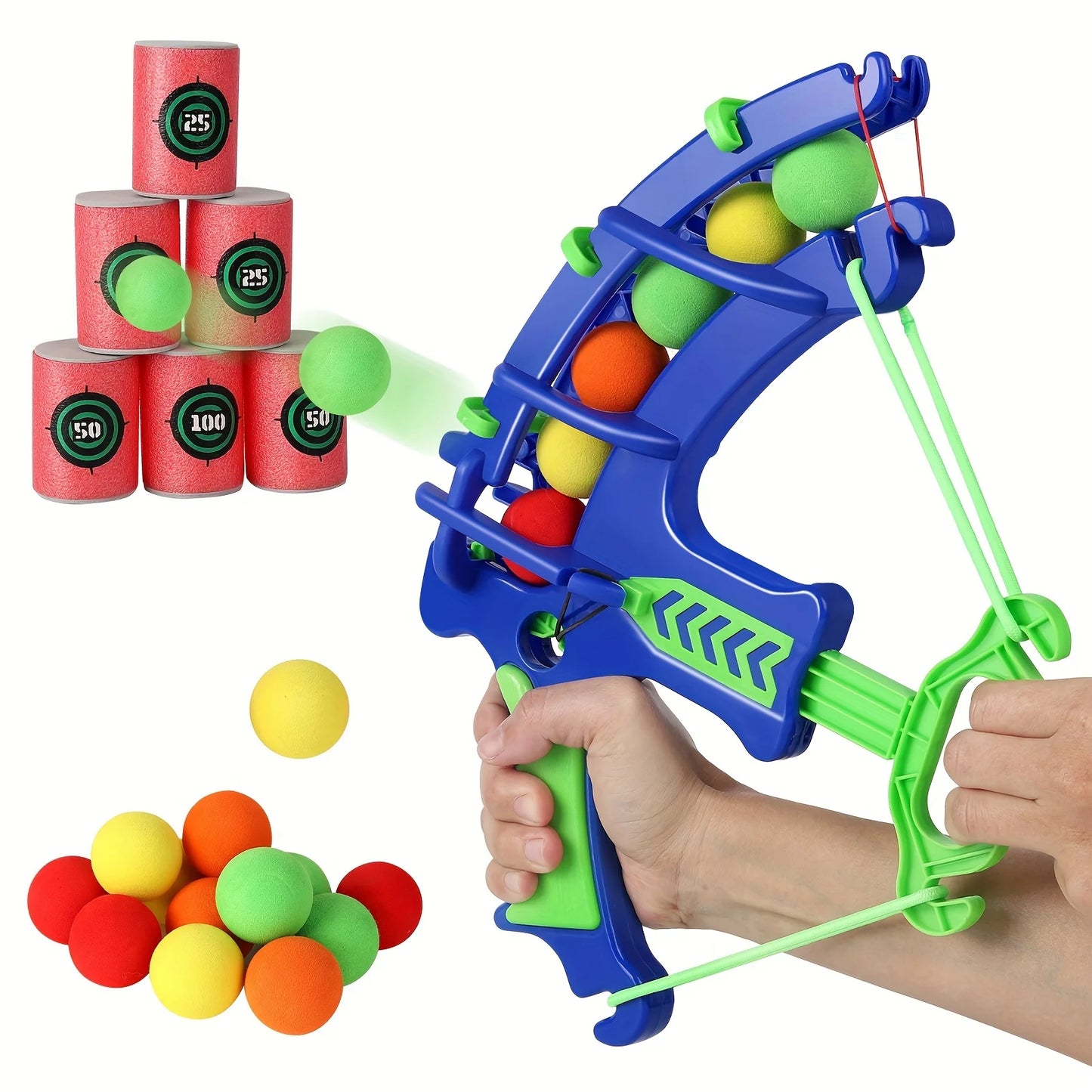 Soft Bullet Target Practice Toy – Educational Shooting Game for Kids