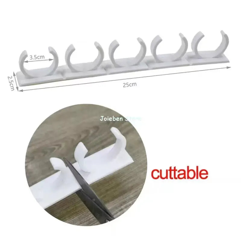2pcs Plastic Kitchen Jar Rack – Wall-Mounted Spice Bottle Holder