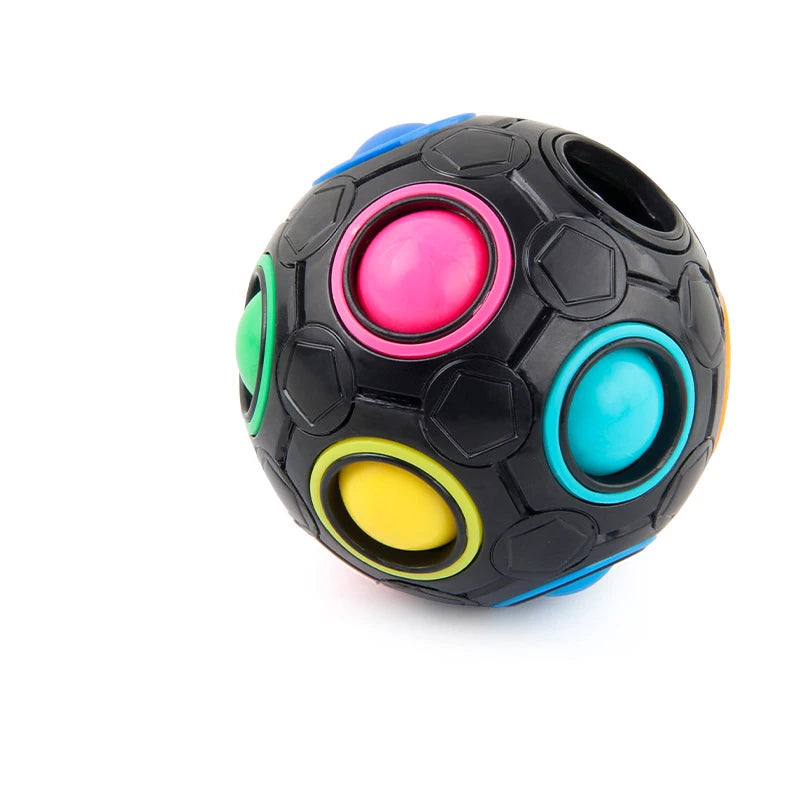 Magic Rainbow Puzzle Ball – 3D Brain Teaser & Stress Reliever