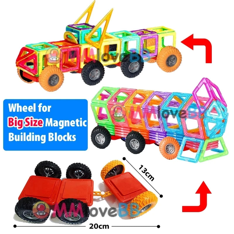 Viral Magnetic Building Blocks – Large Magnetic Toy Set for Kids