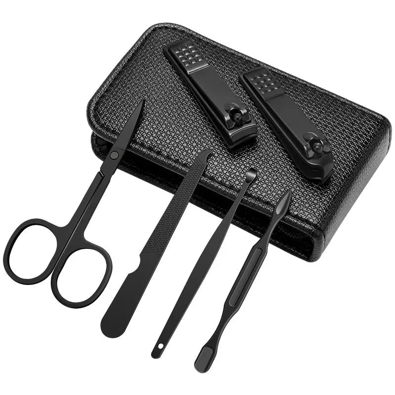 6-Piece Portable Luxury Manicure & Pedicure Set – Personal Care Kit