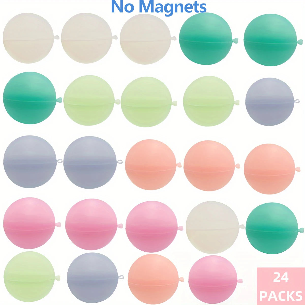 Reusable Silicone Water Balloons – Quick-Fill Water Balls for Summer Fun
