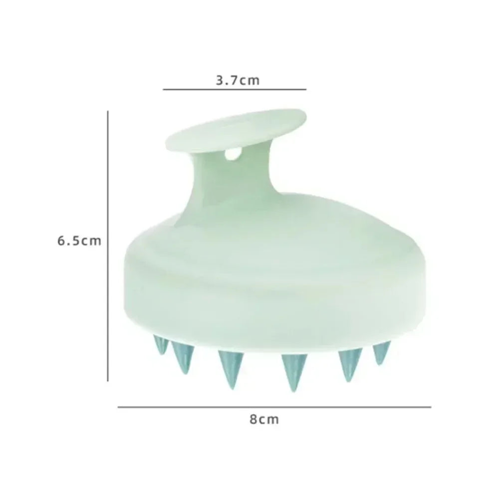 Silicone Shampoo Brush & Scalp Massager
