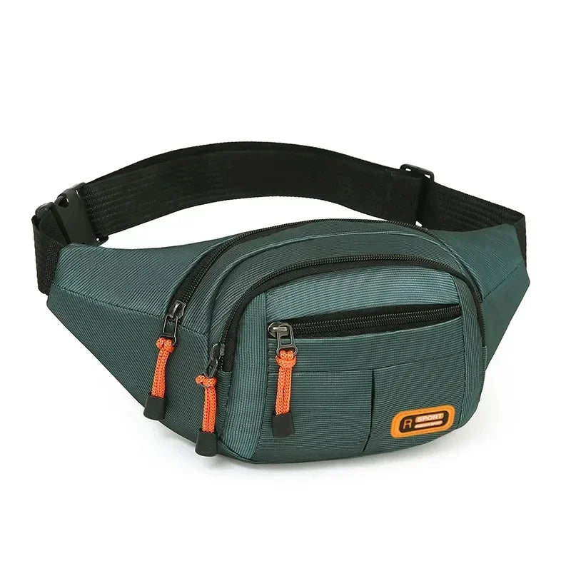 Waterproof Oxford Waist Bag - Multifunctional, Large Capacity, Wear-Resistant