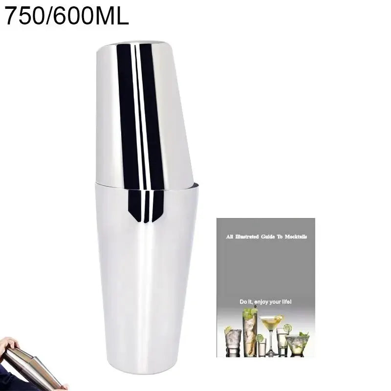 750ml Cocktail Shaker Set with Bartending Tools