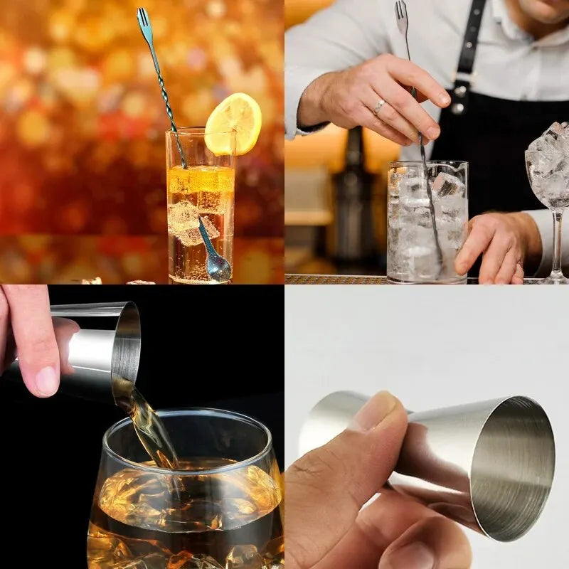 750ml Cocktail Shaker Set with Bartending Tools