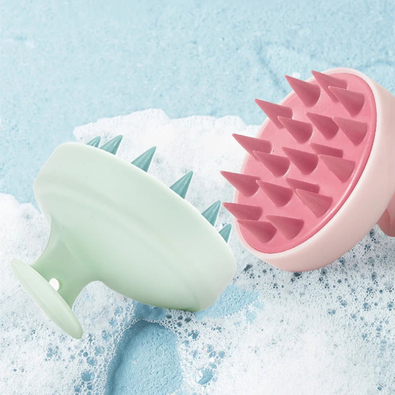 Silicone Shampoo Brush & Scalp Massager