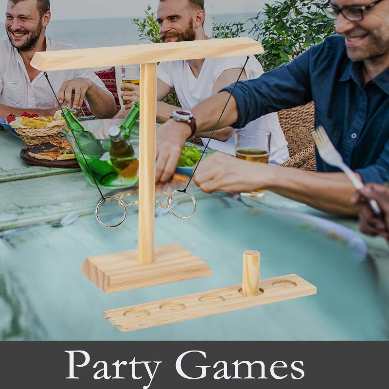 Ring Toss Game – Handmade Wooden Outdoor/Indoor Yard Game