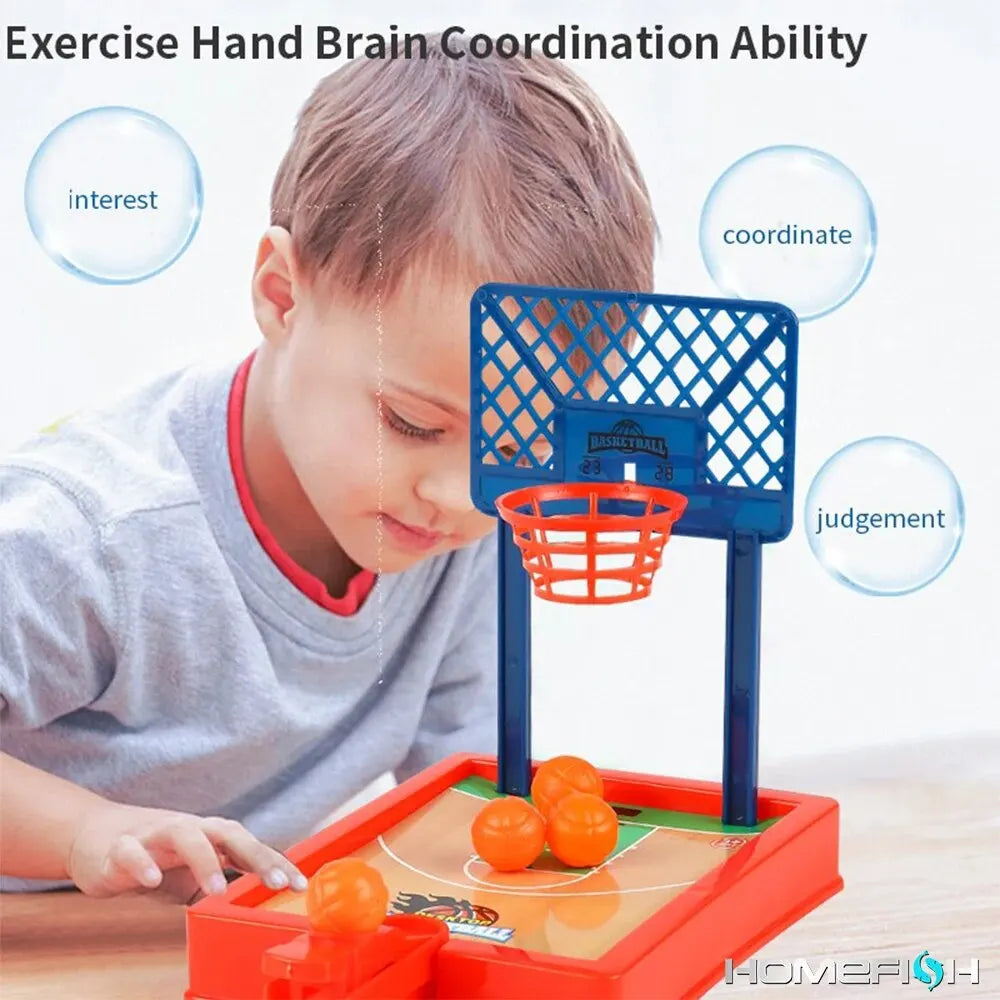 Mini Basketball Game – Desktop Tabletop Portable Sport Set