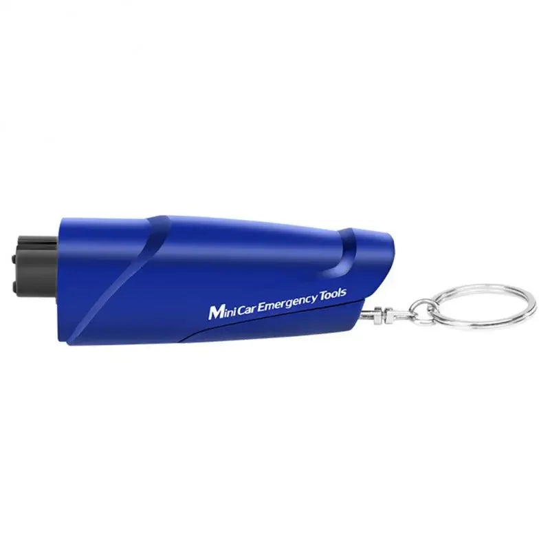 Multifunction Car Emergency Hammer & Safety Tool – Keychain Self-Rescue Device