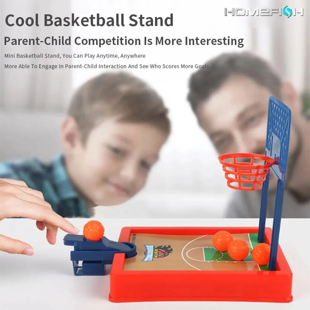 Mini Basketball Game – Desktop Tabletop Portable Sport Set