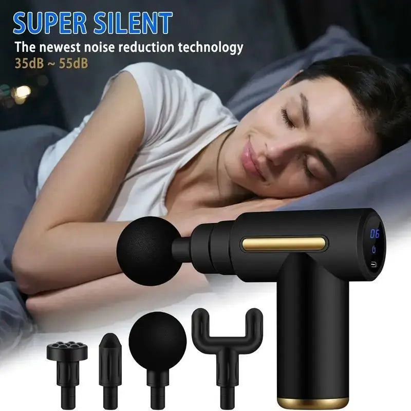Mini Muscle Massage Gun – Portable Deep Tissue Percussion Massager