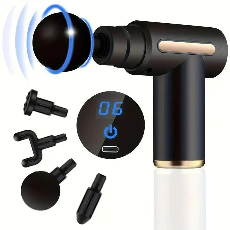 Mini Muscle Massage Gun – Portable Deep Tissue Percussion Massager