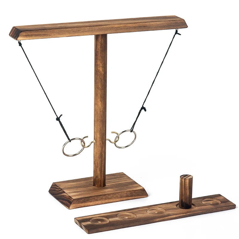 Ring Toss Game – Handmade Wooden Outdoor/Indoor Yard Game