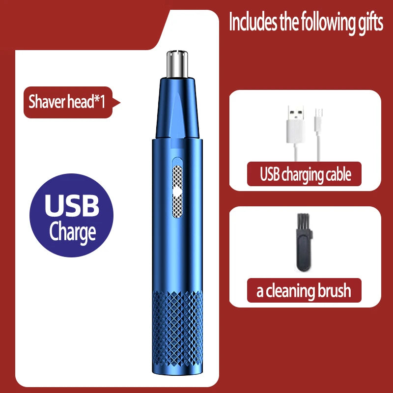 Mini USB Rechargeable Nose Hair Trimmer