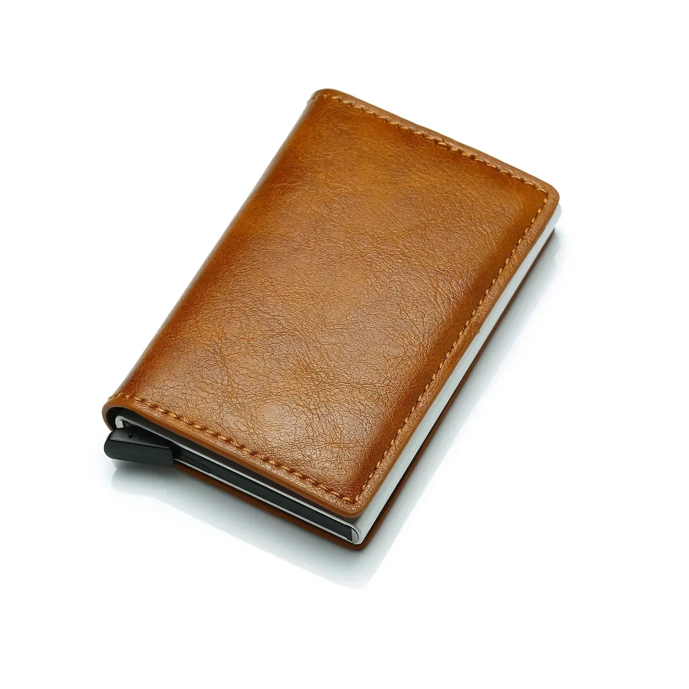 RFID-Blocking Smart Wallet for Men - Carbon Fiber Card Holder with ID & Credit Card Protection