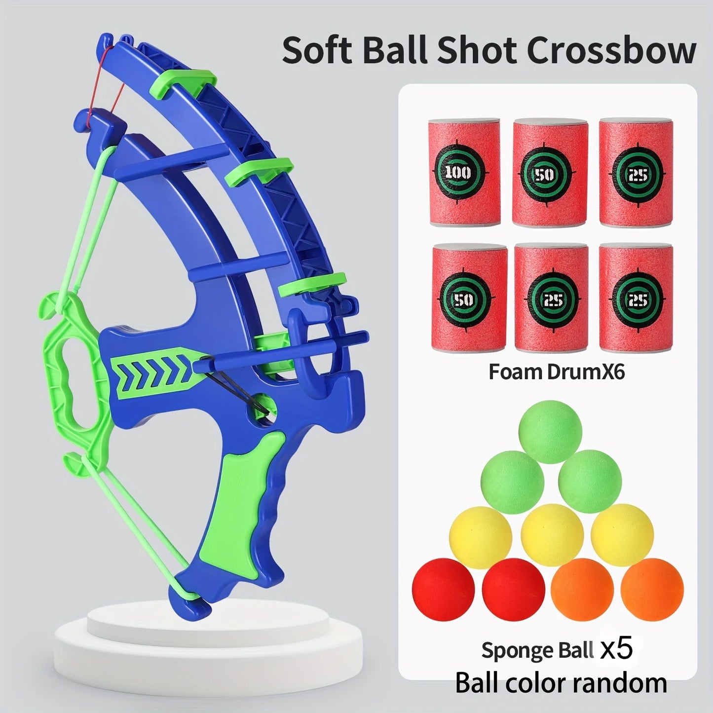 Soft Bullet Target Practice Toy – Educational Shooting Game for Kids