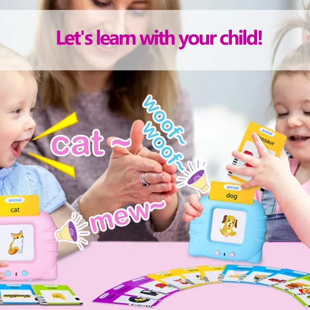 Talking Flashcards Learning Toy – Preschool Educational Gift