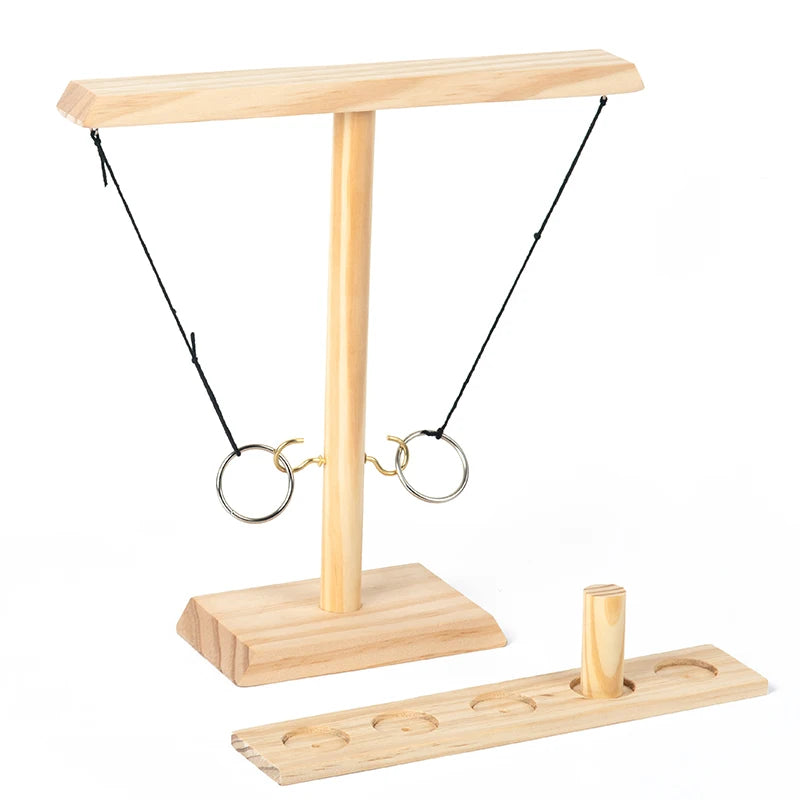 Ring Toss Game – Handmade Wooden Outdoor/Indoor Yard Game