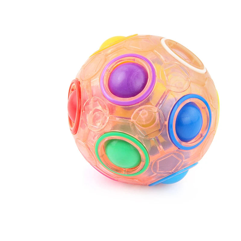 Magic Rainbow Puzzle Ball – 3D Brain Teaser & Stress Reliever