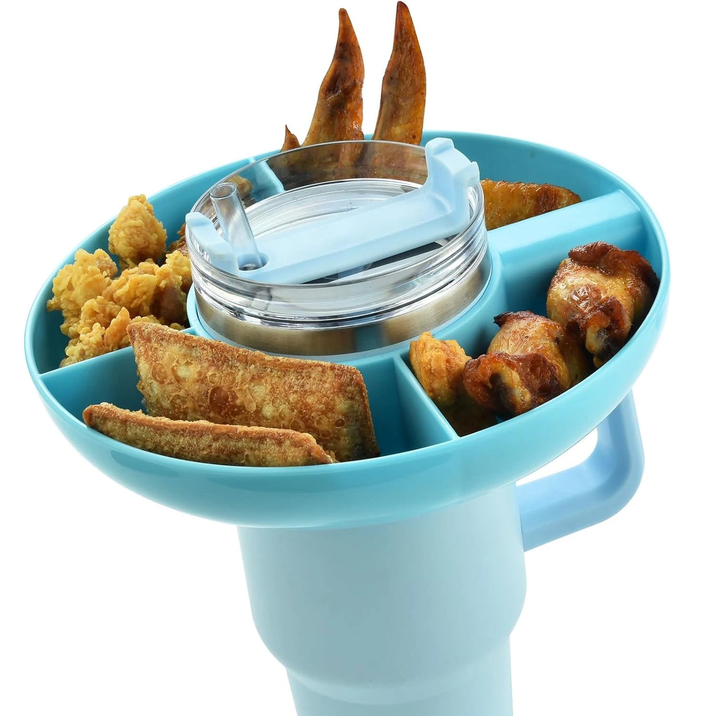 Snack Bowl for Stanley 40 oz Tumbler with Handle – Stanley Cup Accessory Snack Tray