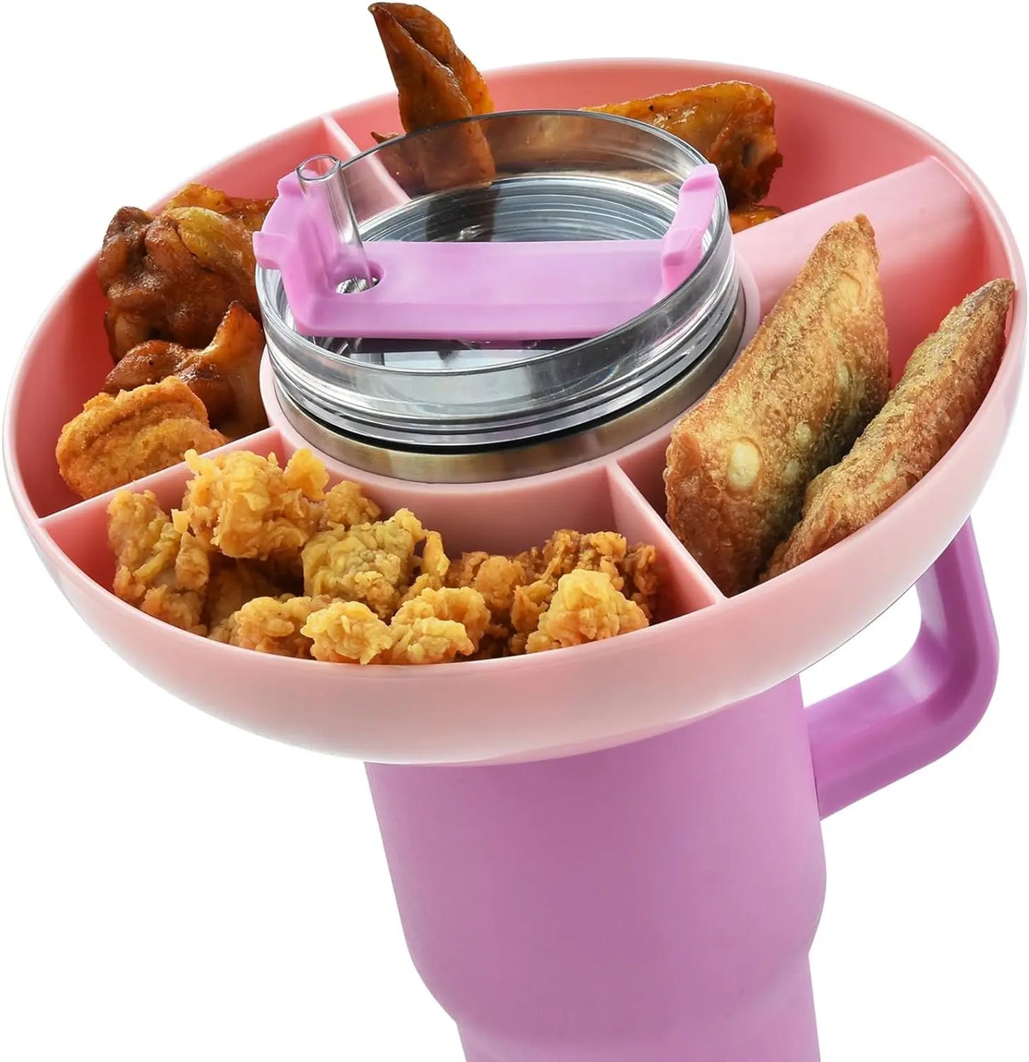 Snack Bowl for Stanley 40 oz Tumbler with Handle – Stanley Cup Accessory Snack Tray