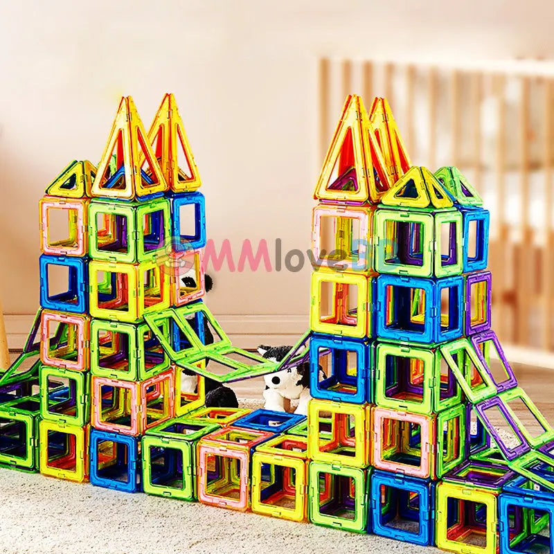 Viral Magnetic Building Blocks – Large Magnetic Toy Set for Kids