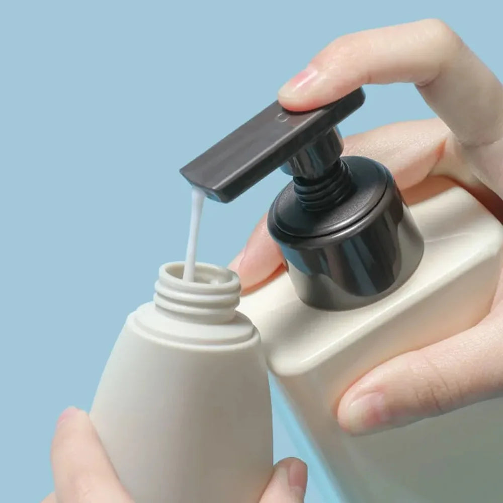 4Pcs/Set 60ml Refillable Silicone Lotion Bottles – Portable Travel Squeeze Tubes