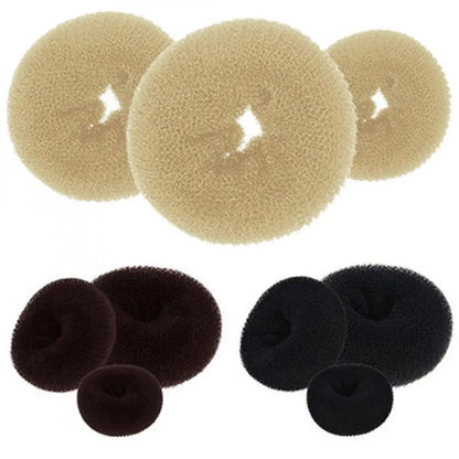Hair Bun Donut Sponge
