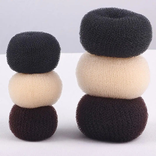 Hair Bun Donut Sponge