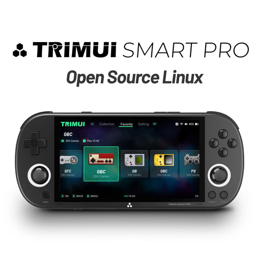 Trimui Smart Pro Handheld Game Console – Retro Gaming