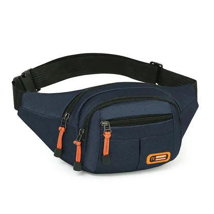 Waterproof Oxford Waist Bag - Multifunctional, Large Capacity, Wear-Resistant