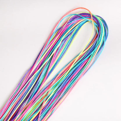 Mix Colorful Hair Braiding Ropes