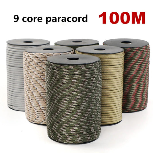 550 Paracord – 9-Core Military-Grade Survival Rope (4mm)