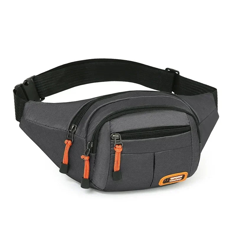 Waterproof Oxford Waist Bag - Multifunctional, Large Capacity, Wear-Resistant